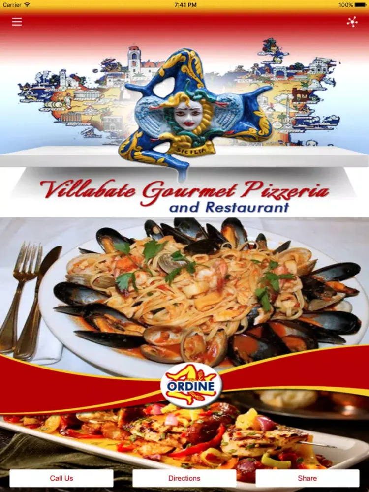 Screenshot di Villabate Gourmet Pizzeria iPad 