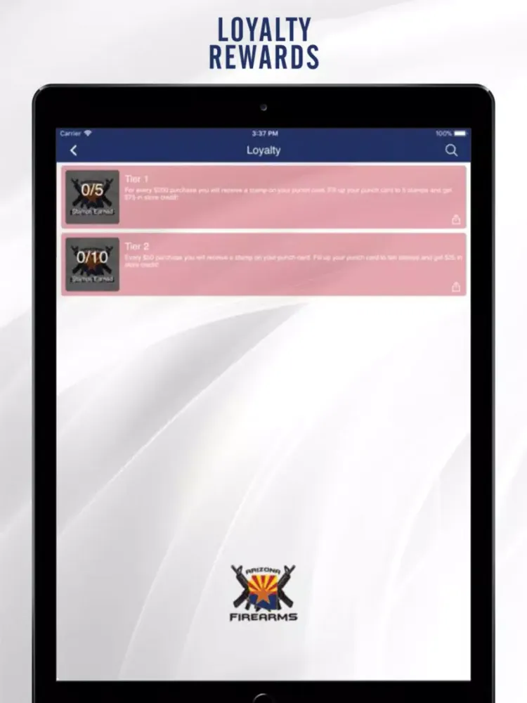 Скриншоты Arizona Firearms iPad 