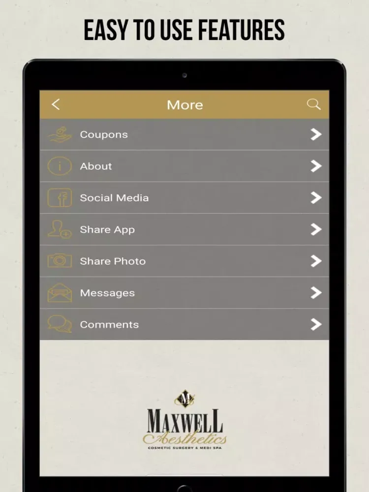 Скриншоты Maxwell Aesthetics iPad 