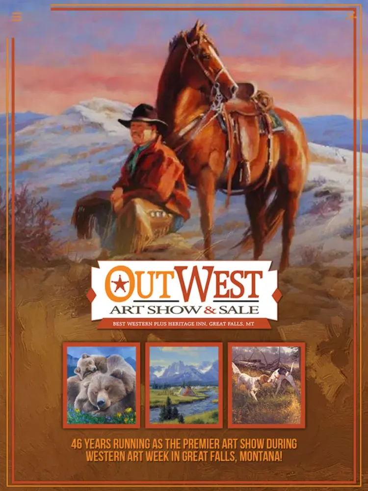 Out West Art Show iPad  스크린샷