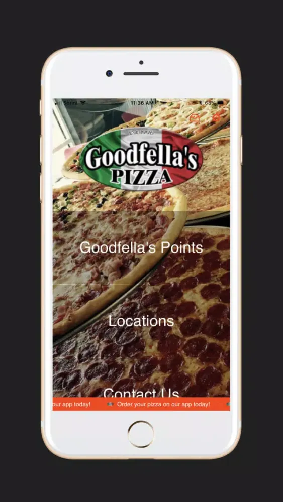 Tangkapan layar Goodfella's Pizza Pasta Subs