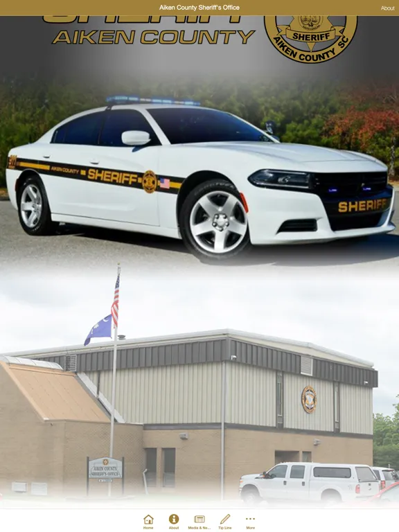 Screenshot di Aiken County Sheriff's Office iPad 