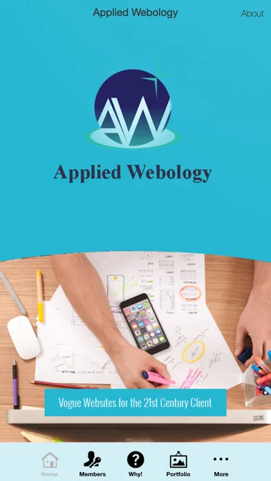 Captures d'écran de Applied Webology CRM App