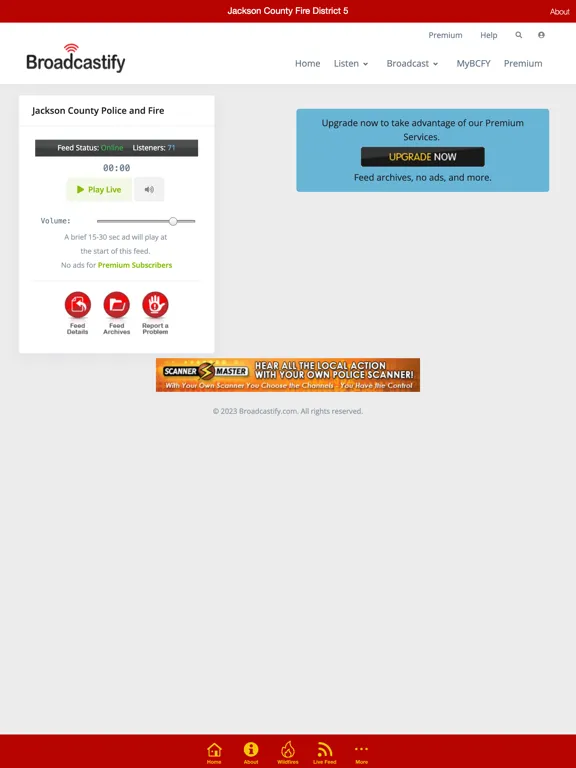 Capturas de pantalla de Jackson County Fire District 5 iPad 