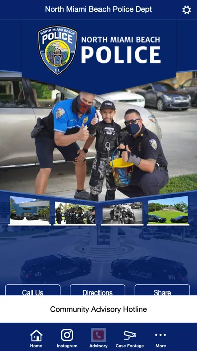 Tangkapan skrin North Miami Beach Police Dept