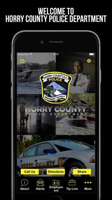 Horry County Police Department سکرین شاٹس