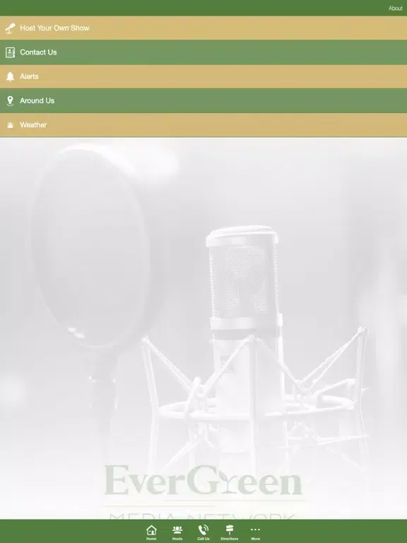 EverGreen Media Network iPad  Screenshots