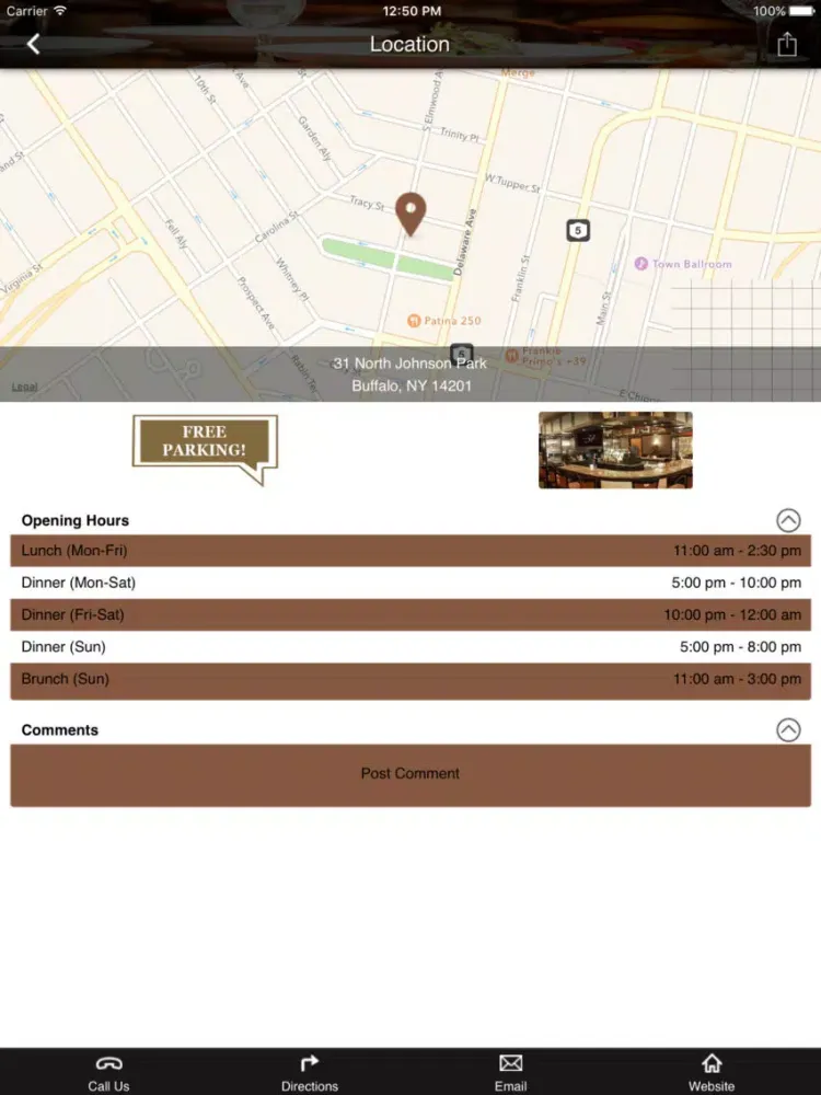 The 31 Club iPad  스크린샷