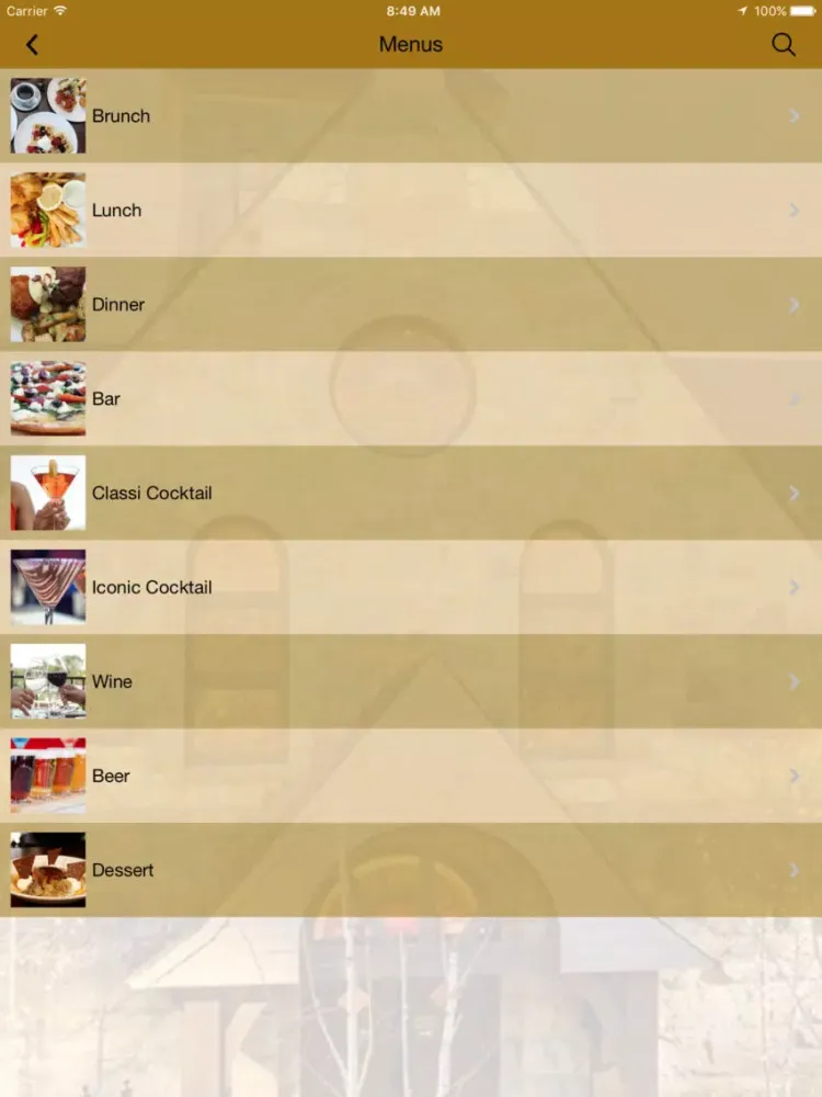 ChapelGrille iPad  স্ক্রিনশট