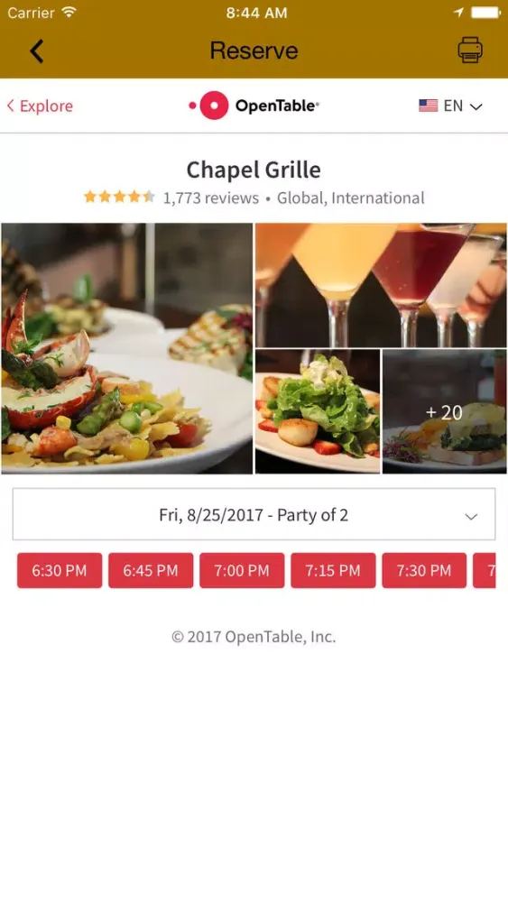 ChapelGrille স্ক্রিনশট