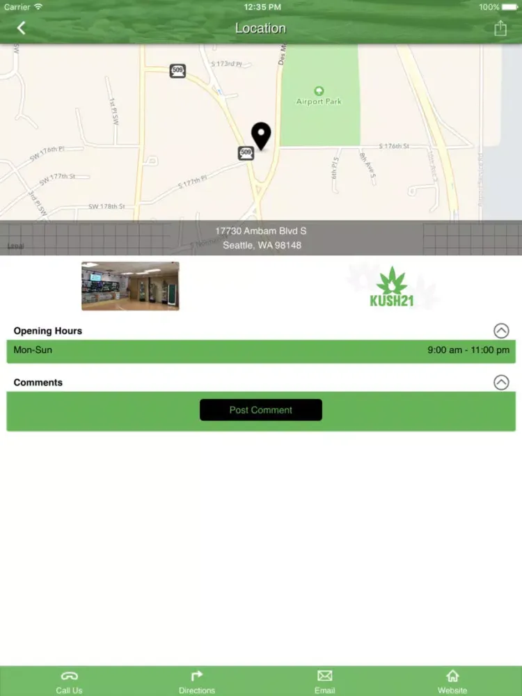 Kush21 iPad  স্ক্রিনশট