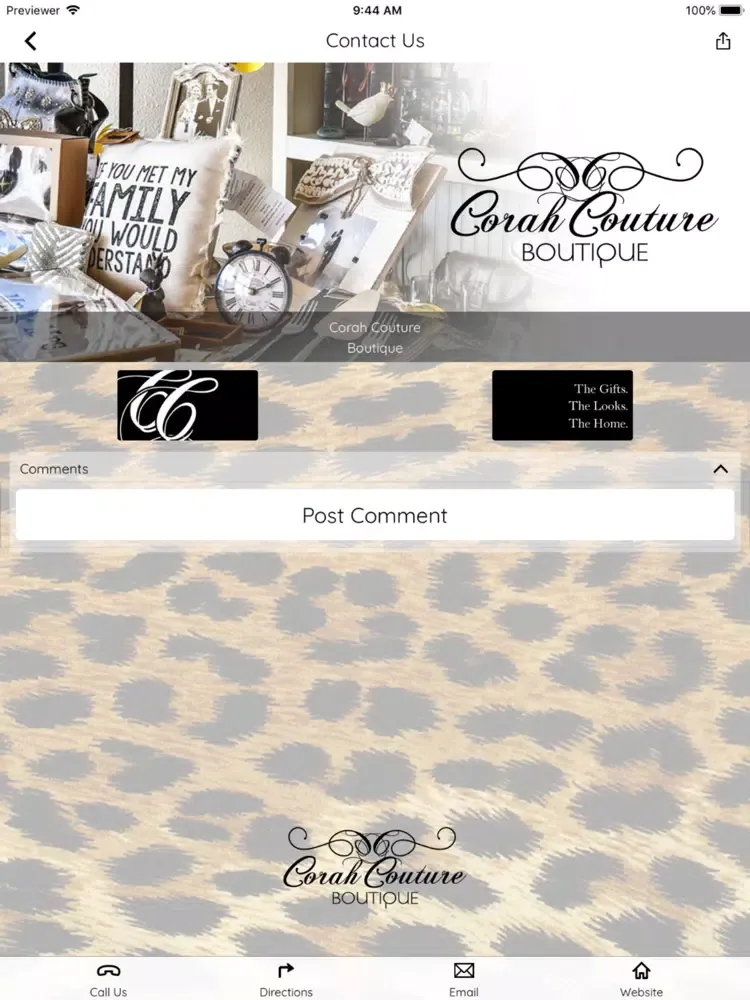 Скриншоты Corah Couture Boutique iPad 