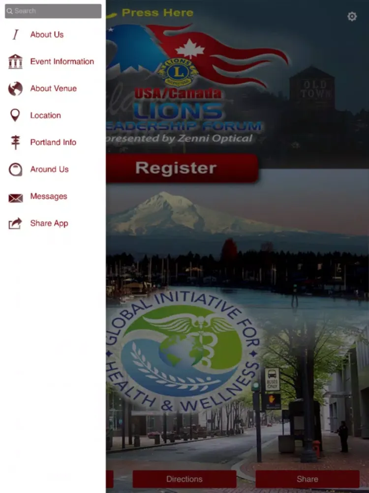 USA/Canada Lions Forum iPad  スクリーンショット