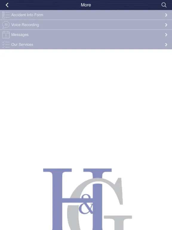 Zrzuty ekranu Hyatt & Goldbloom, LLC iPad 