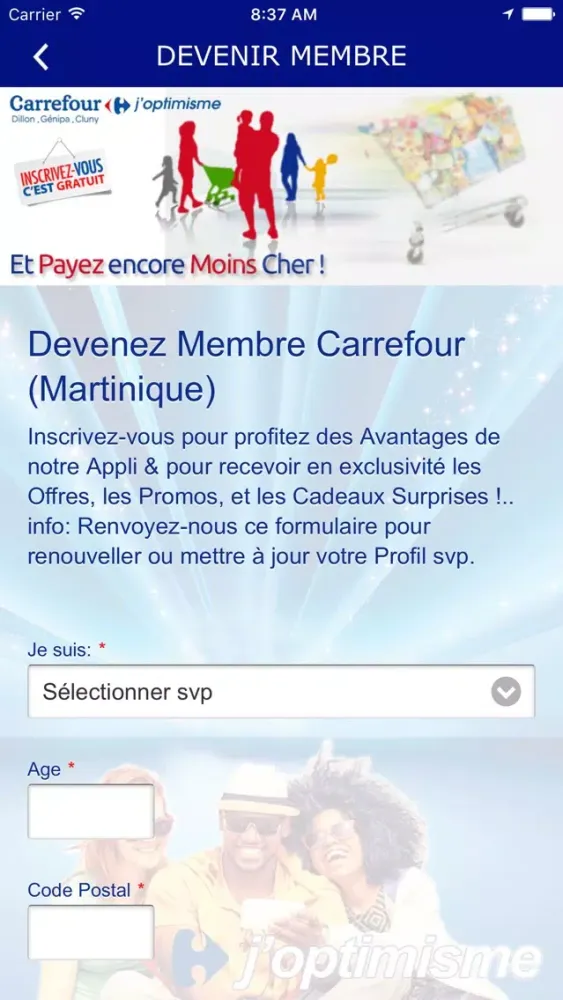 ภาพหน้าจอของ Carrefour Dillon-Génipa-Cluny