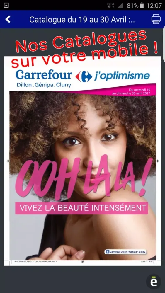 ภาพหน้าจอของ Carrefour Dillon-Génipa-Cluny