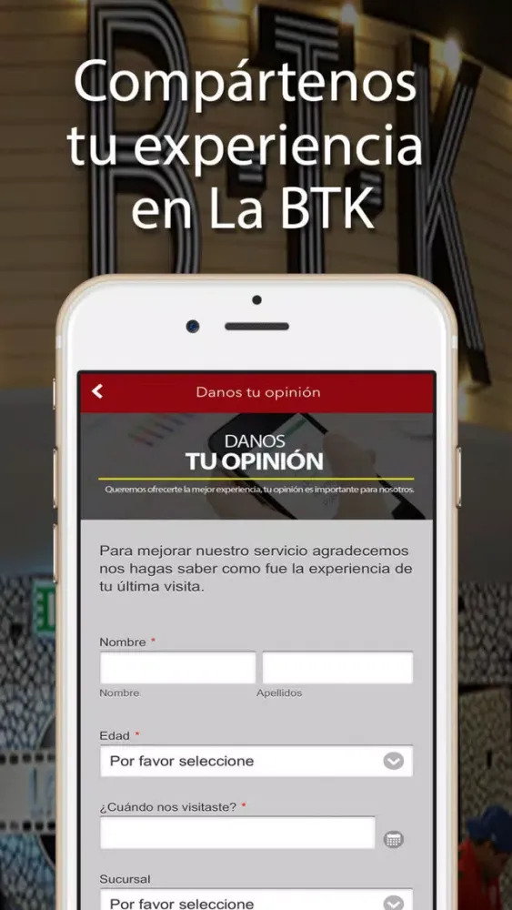 Capturas de tela do La BTK
