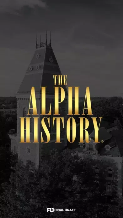 Ảnh chụp màn hình của The Alpha History App