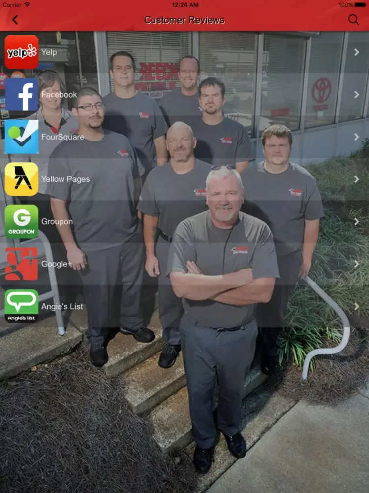 Creech Import Repair, Inc. iPad  Screenshots