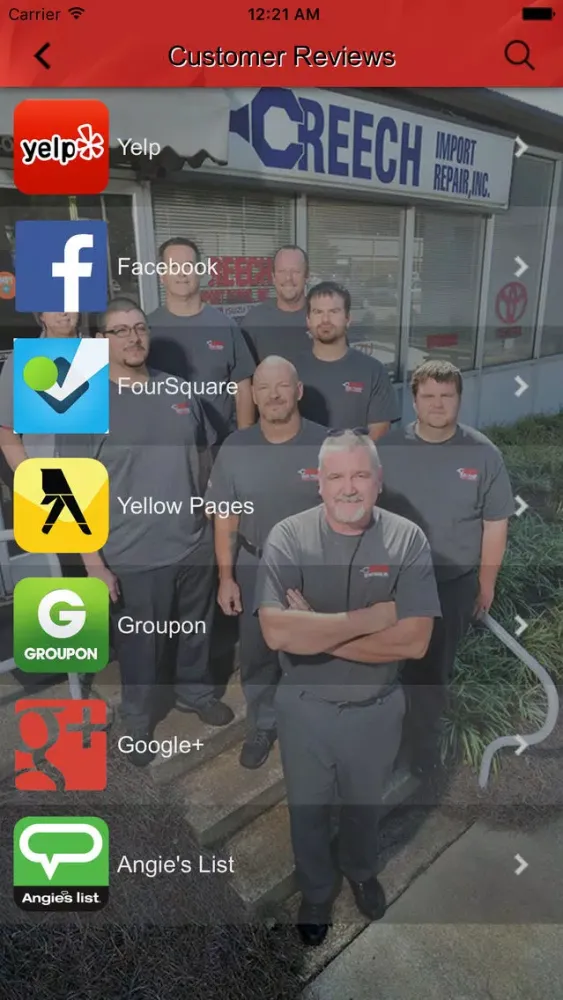 Creech Import Repair, Inc. Screenshots