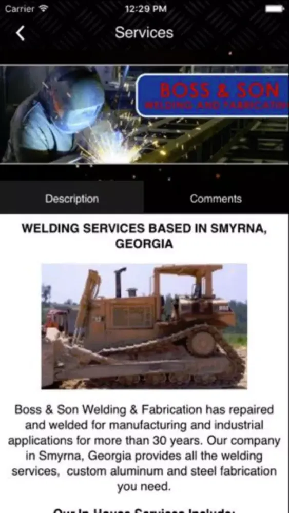 صور Boss & Son Welding & Fabrication INC
