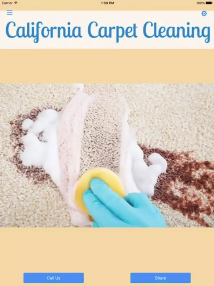 California Carpet Cleaning iPad 應用截圖