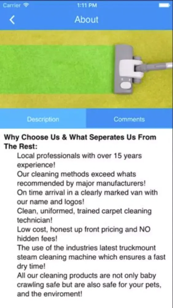 California Carpet Cleaning應用截圖
