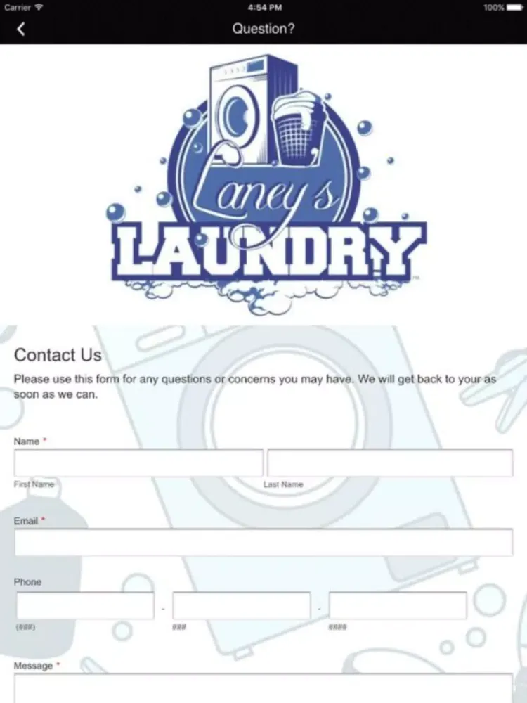 Laney's Laundry iPad  Ekran Görüntüleri