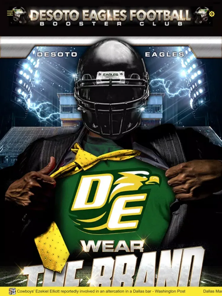 Скриншоты Desoto Eagles HS Football iPad 