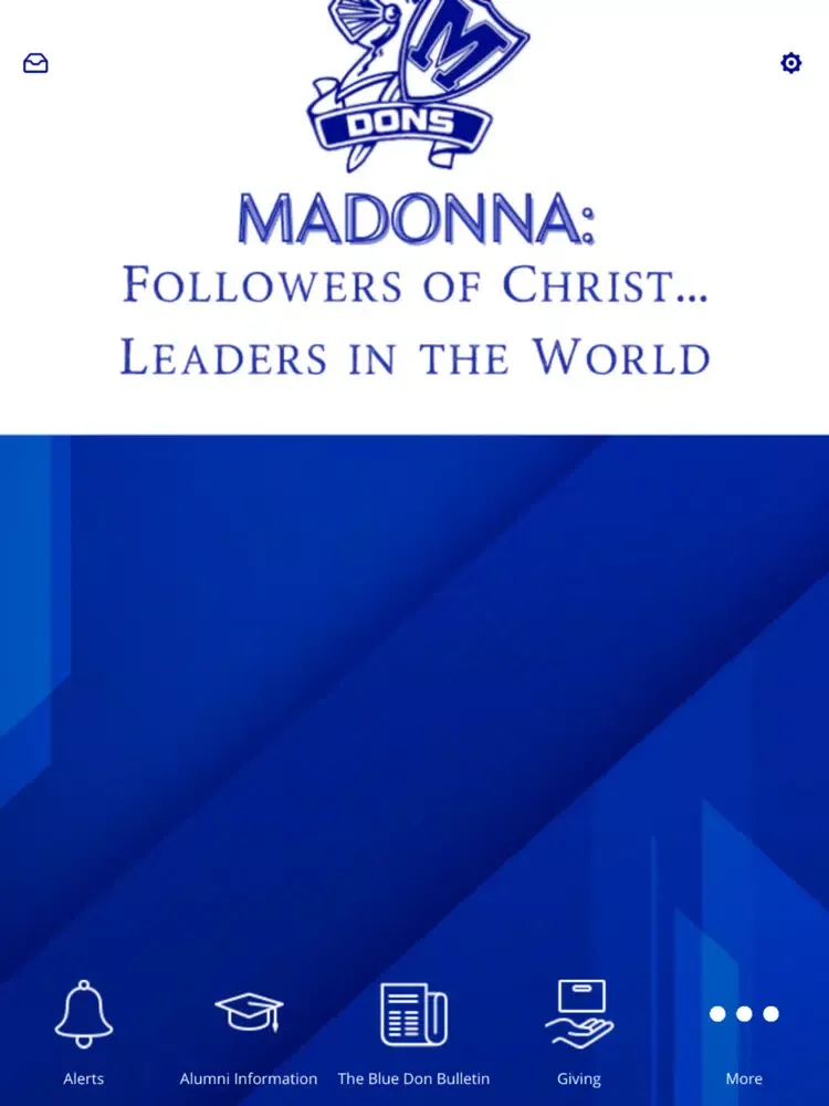 Capturas de pantalla de Madonna High School iPad 