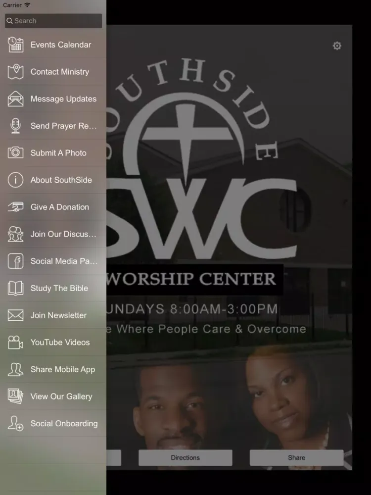 ภาพหน้าจอของ SSWC Chicago iPad 