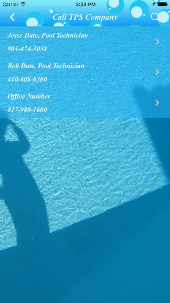 Texas Pool Service Screenshots