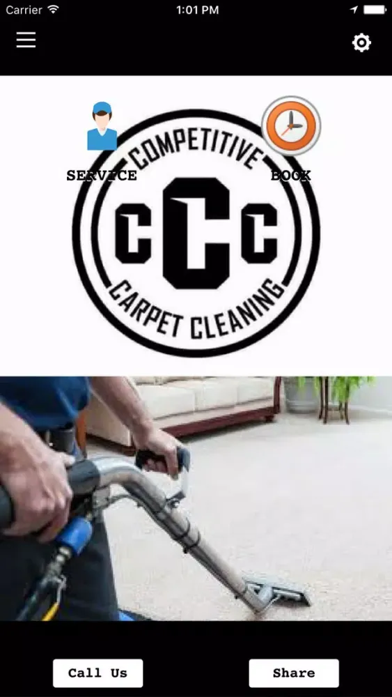 Capturas de pantalla de COMPETITIVE CARPET CLEANING