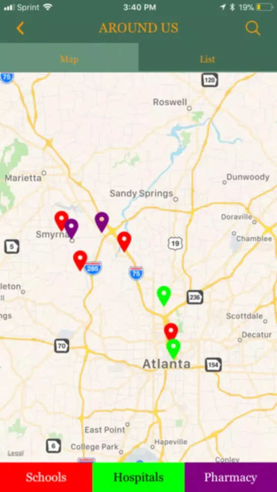 Captures d'écran de ATLANTA PEDIATRIC PARTNERS.