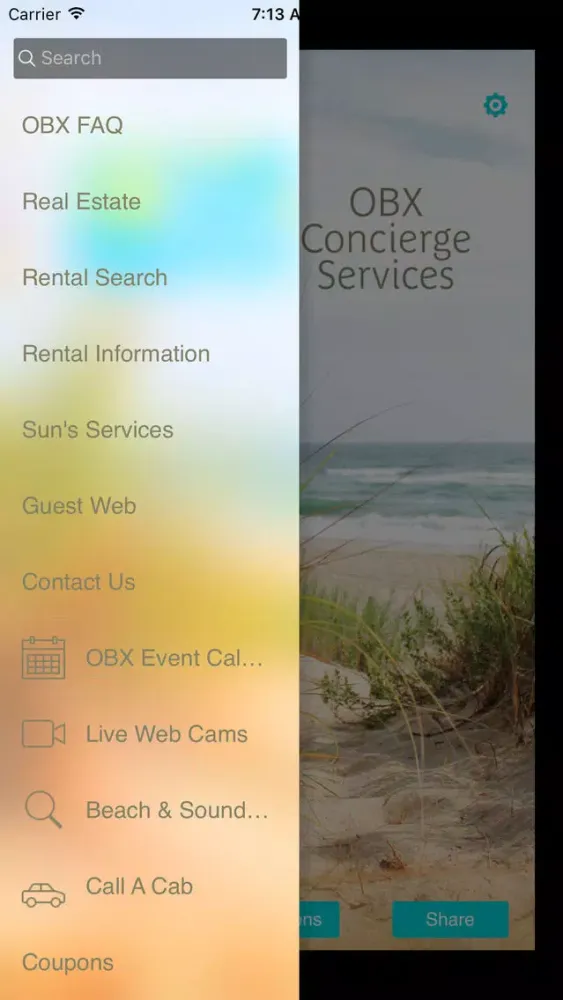 Zrzuty ekranu SunRealtyVacApp
