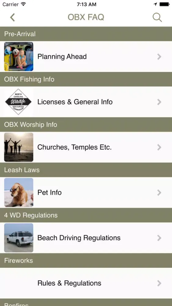 Zrzuty ekranu SunRealtyVacApp