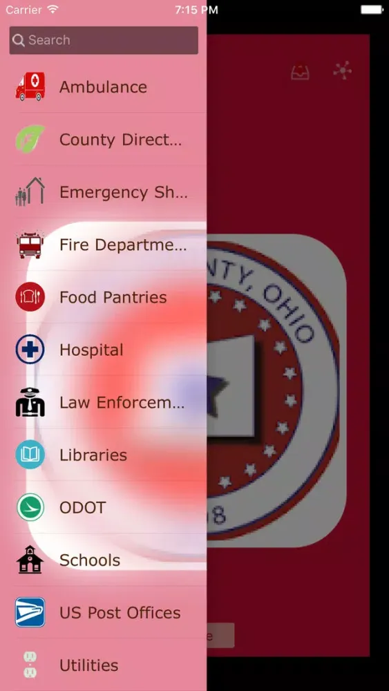 Скриншоты Knox County Resource App