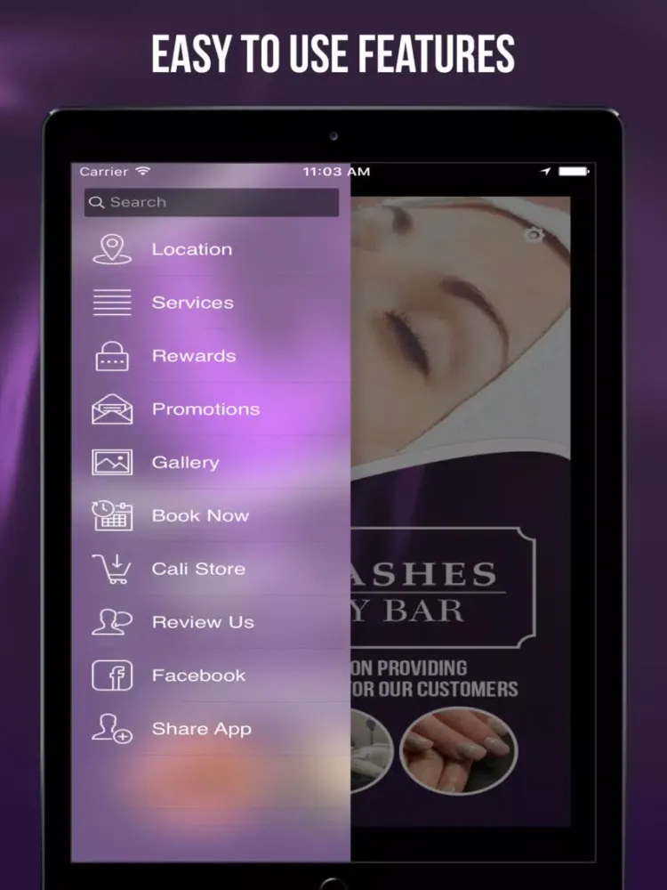 Скриншоты Cali Lashes Beauty Bar iPad 