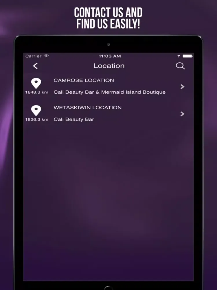 Скриншоты Cali Lashes Beauty Bar iPad 