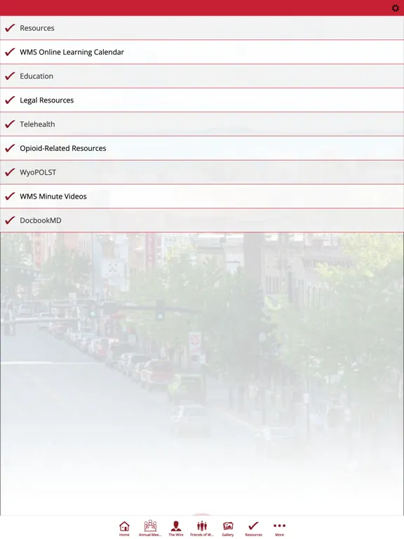 Wyoming Medical Society iPad 应用截图