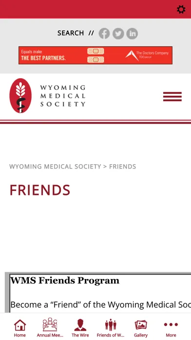 Wyoming Medical Society应用截图