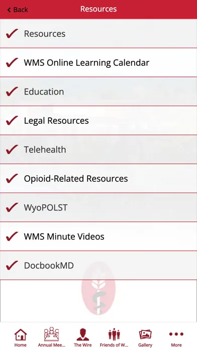 Wyoming Medical Society应用截图