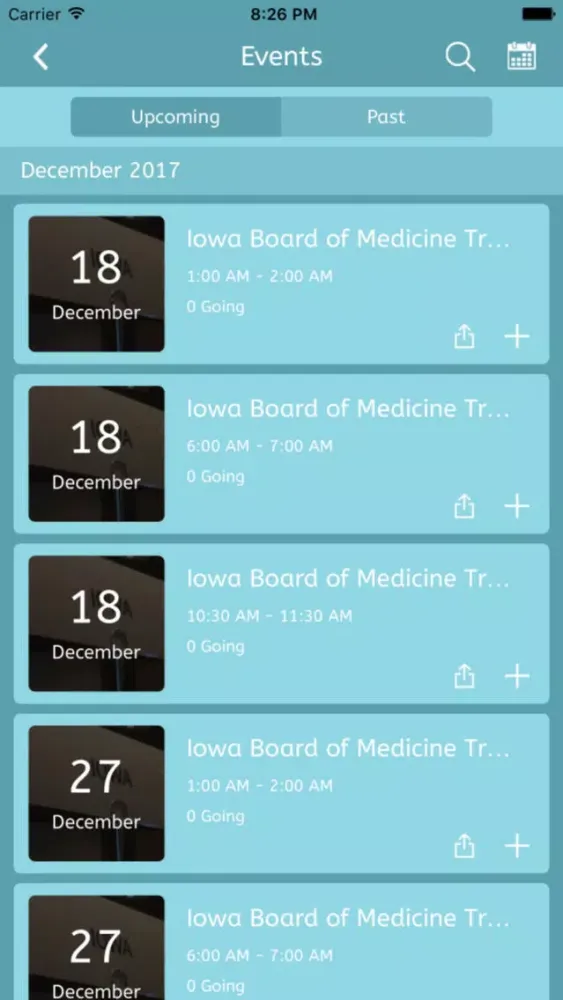 Captures d'écran de Iowa Osteopathic Medical Assoc