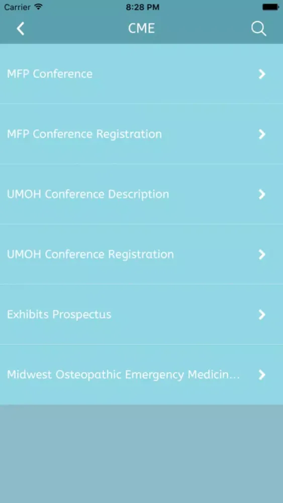 Captures d'écran de Iowa Osteopathic Medical Assoc