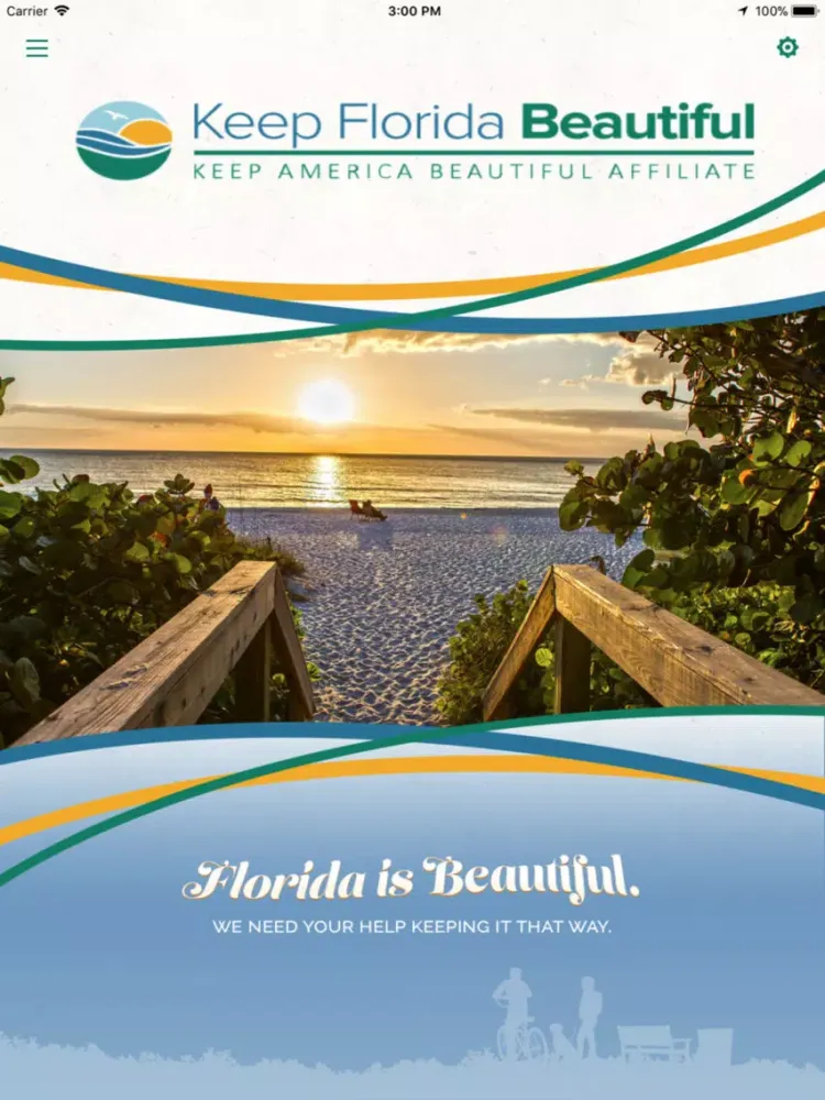 Capturas de pantalla de Keep Florida Beautiful iPad 