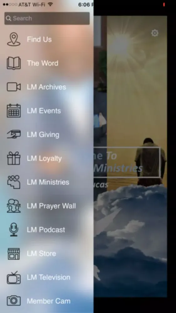 Capturas de tela do Liberty Ministries