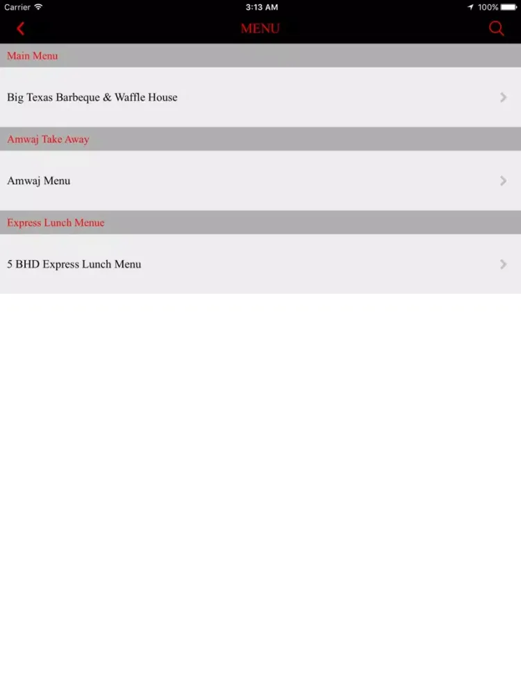 Capturas de pantalla de Big Texas BBQ iPad 