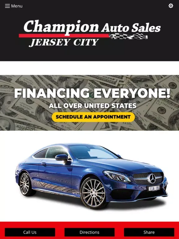 Capturas de tela do Champion Auto Sales of JC iPad 