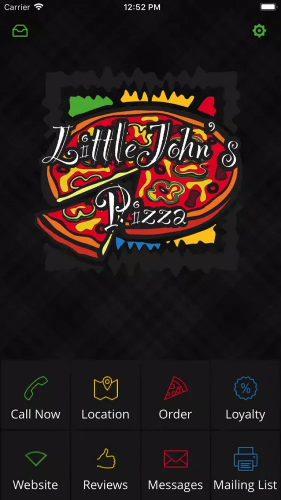 Tangkapan skrin Little John's Pizza