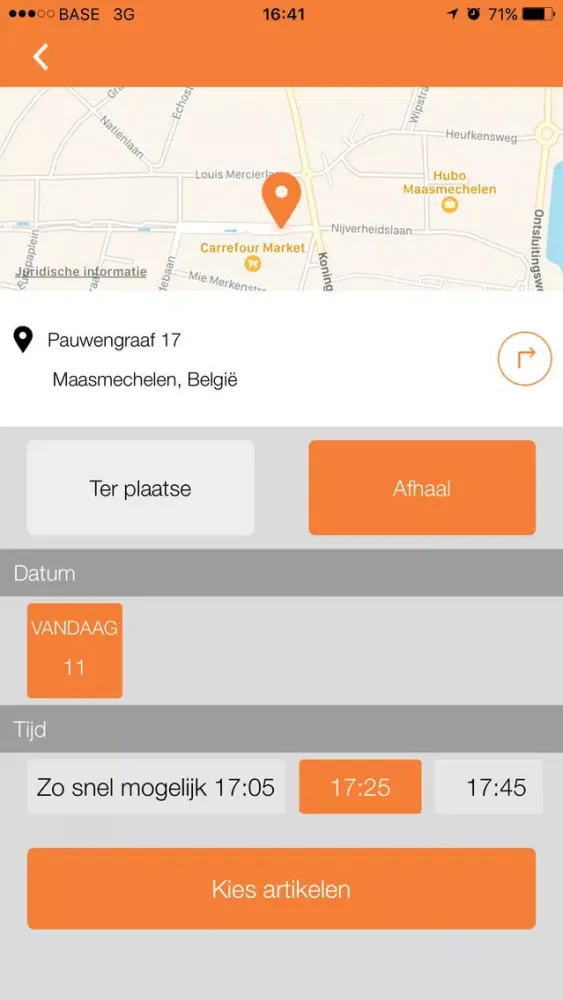Captures d'écran de Frituur Cite Maasmechelen